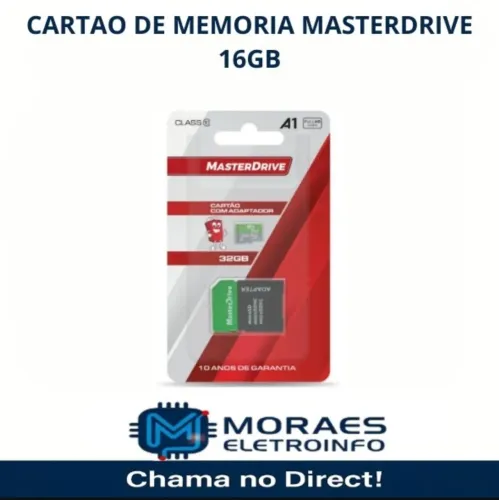 Cartão de Memória MasterDrive 16GB