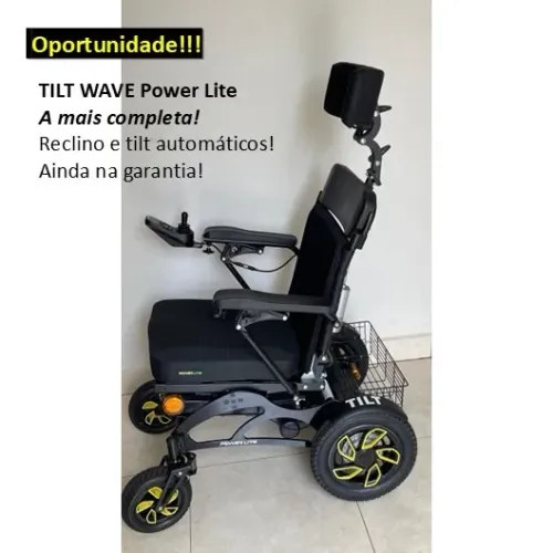 Cadeira Motorizada Tilt Wave da Power Lite Reclinável Elétrica