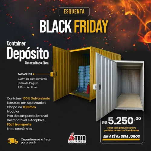 Container para locadoras