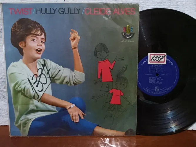 LP vinil Cleide Alves / Twist hully hully 1963