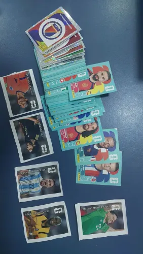 Lote figurinhas copa do mundo 2026 originais 