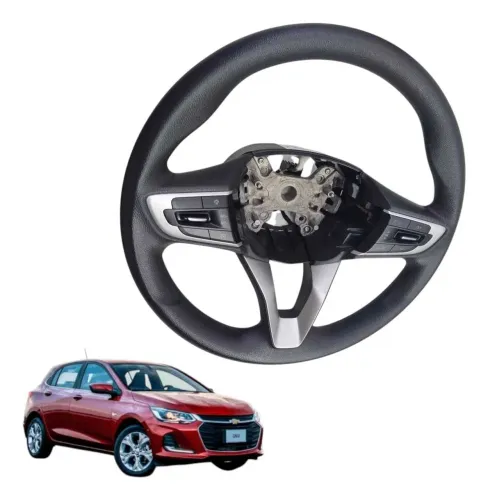 Volante Chevrolet Gm Onix Plus 1.0t 2020 A 2024 Preto peça origina retirada