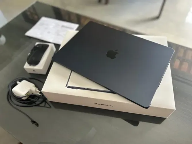MacBook Air M3, tela 15+ mouse Apple+ nota fiscal