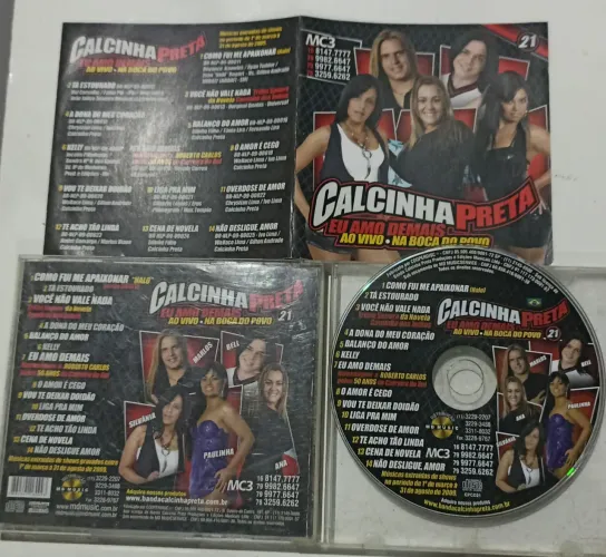 CD banda Calcinha preta vol 21