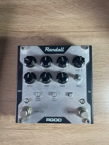 Randall RGOD Preamp High Gain - Dois Canais - Raro