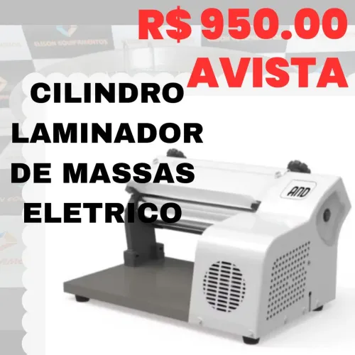 CILINDRO LAMINADOR DE MASSAS ELÉTRICO