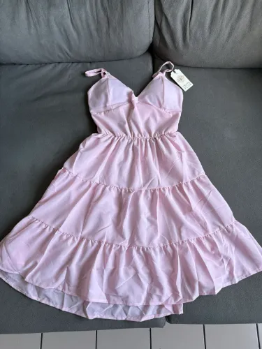 Vestido feminino alça regulável e bojo