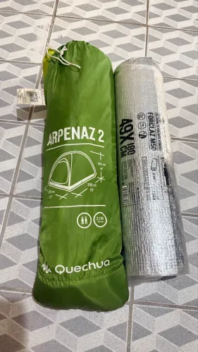 Barraca Camping Quechua Arpenaz 2 + Isolante Térmico (Seminova)
