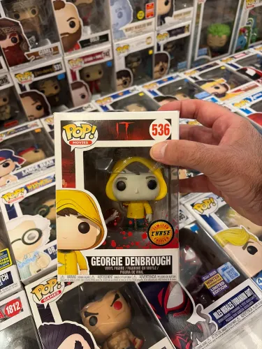 Funko pop Movies IT, personagem George - Chase!!! Original, importado e raro 