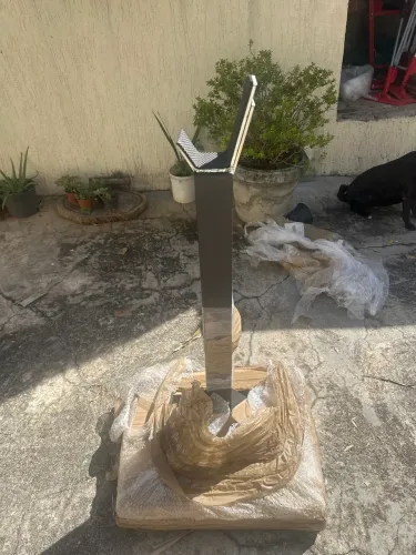 SUPORTE CAVALETE AGACHAMENTO E SUPINO 1,80M
