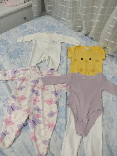 Lotinho de roupas menina 5 peças