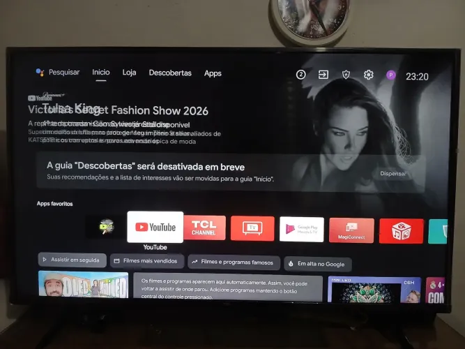 TV TCL 4K LED 43 POLEGADAS