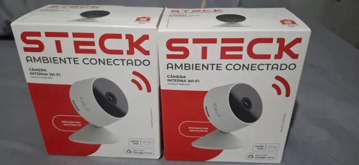 Câmera Interna Wi-Fi Steck - Nova