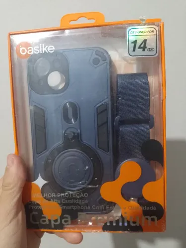 Capa Premium Anti-Impacto com alça Para iPhone 14 