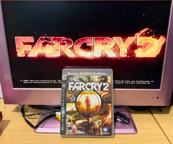 Jogo Far Cry 2 Ps3 Original Completo Mídia Física