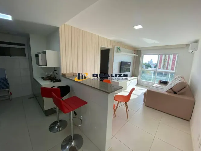 Apto pra locação mobiliado de 1 quarto no Varandas do Tamandaré