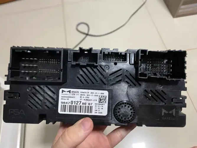 Painel de Bordo C3 2024 Marelli + Ignição (Para Reparo/Retirada de Peças)