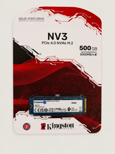 SSD NV3 Kingston 500 gb lacrado!