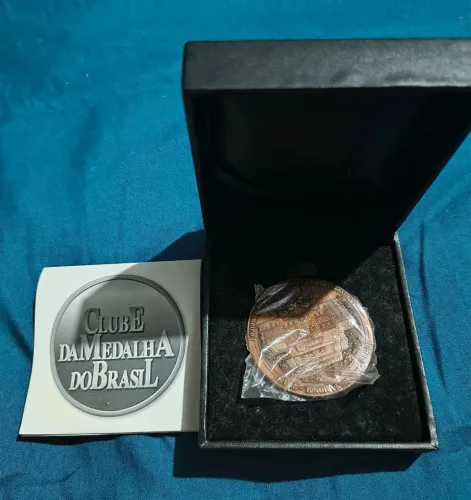 Medalha Bronze dos 200 Anos Museu Nacional 