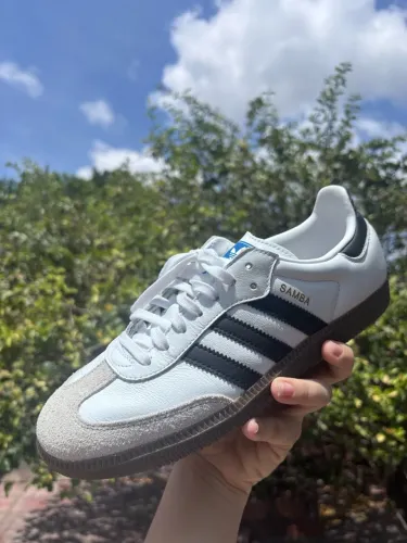 Tênis Adidas Samba OG ORIGINAL - Branco e preto TAM. 36/37