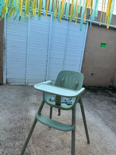 Cadeira de alimentação Poke Burigotto verde