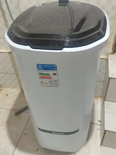 Tanquinho Sugar Lavamax Neo Eco 10Kg semi automático branco