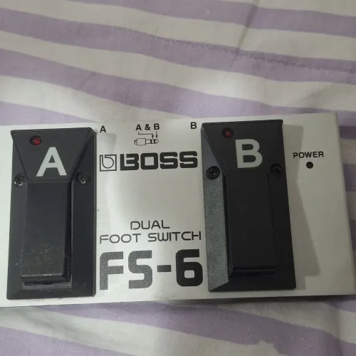 Pedal footswitch boss fs 6(Leia o anúncio)