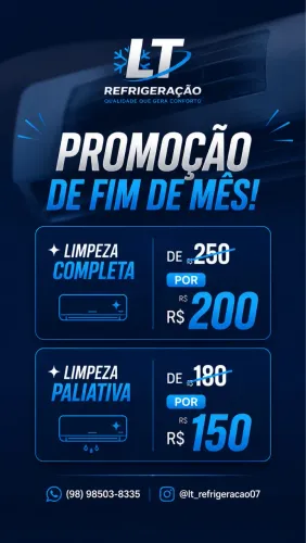 Limpeza manutenção ar condicionado