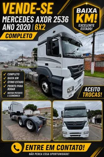 Mercedes axor 2536 6x2