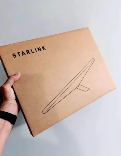 Kit Starlink Mini Antena Internet Satélite