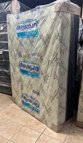 Cama box casal 10 cm entregamos novos