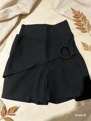 Shorts elástico preto