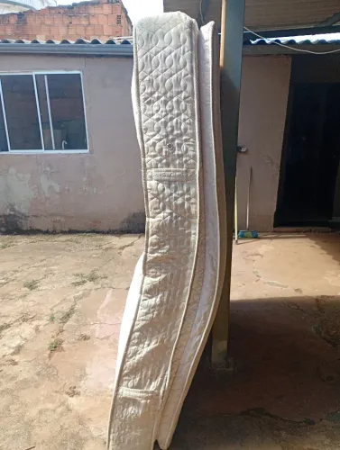  colchão de casal bambu king usado