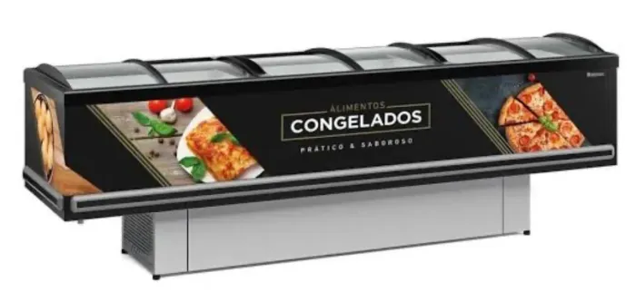Ilha congelados 3 metros
