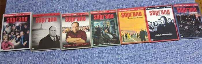 Dvd família soprano - série completa