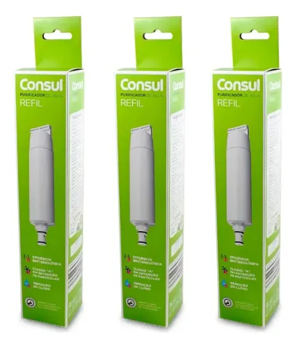 Refil Filtro Purificador Agua Consul - Modelos: Cpc31 Cpb34 Cix06