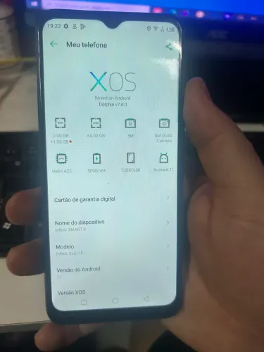 Infinix Smart 6 64GB TUDO OK