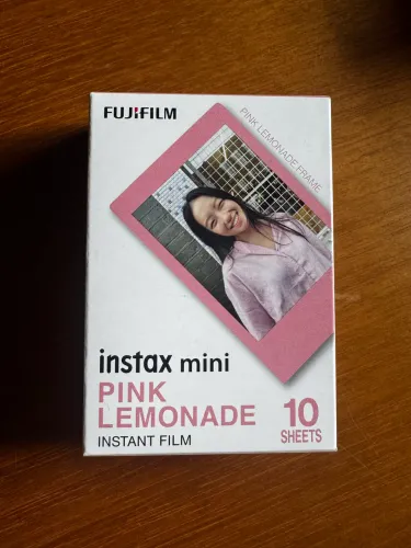 Pack de Filmes Instax Mini Pink Lemonade - 10 Fotos