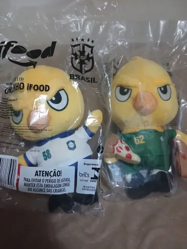 Canarinho ifood 58 e 62, dois pelo preço de 1!