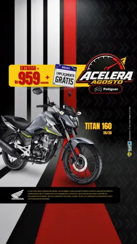 TITAN COM 0 DE ENTRADA E EMPLACAMENTO GRÁTIS