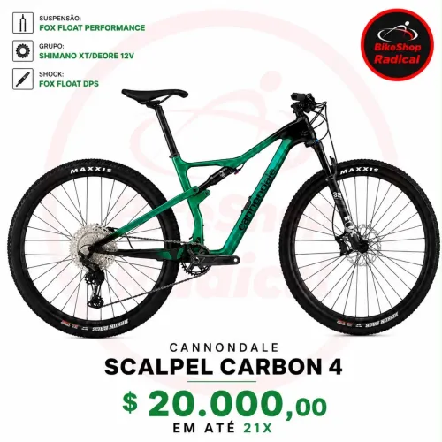 Bike Cannondale Scalpel Carbon 4 - Nova