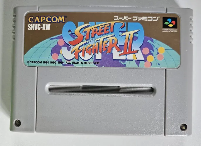 Super Street Fighter 2 Super Famicom original super Nintendo