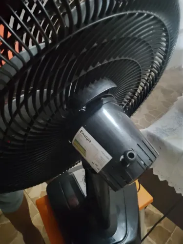 Ventilador mundial a tampa da frente do ventilador foi substituída excelente estado funcio