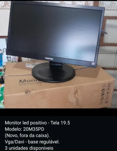 Monitor Positivo, tela 19.5 ( Novo )