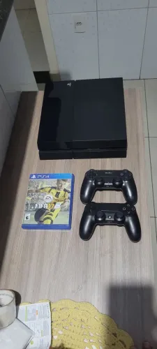 Ps4 Bem Conservado 2 Controkes + Jogos !!!