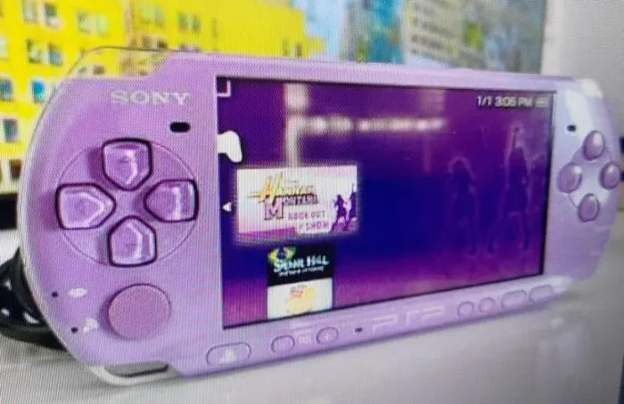Psp 3001 Edição Hannah Montana