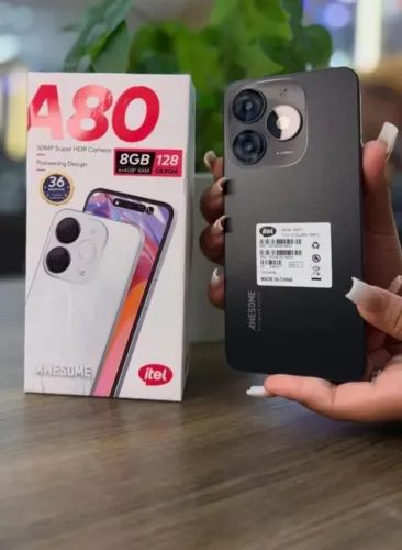 Celulat Itel A80 Dual Sim Novo 128Gb 04GB RAM Novo Entregamos Gratis 