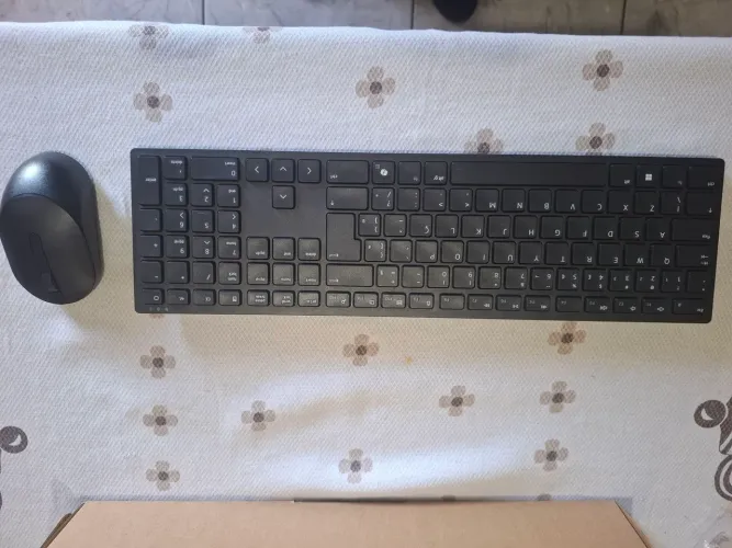Combo Teclado e Mouse Sem Fio Dell Pro KM5221W