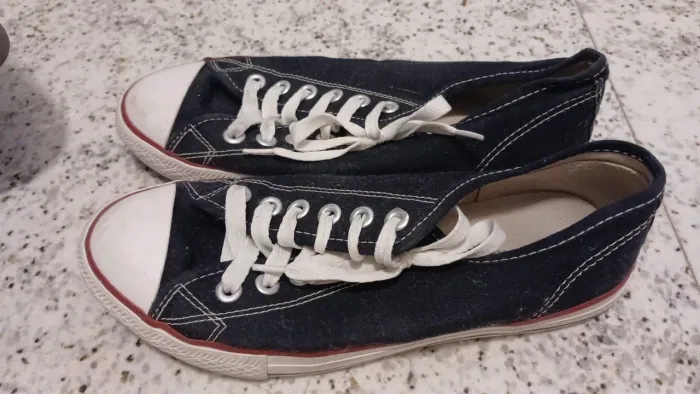 tenis estilo all star cano baixo tam 39