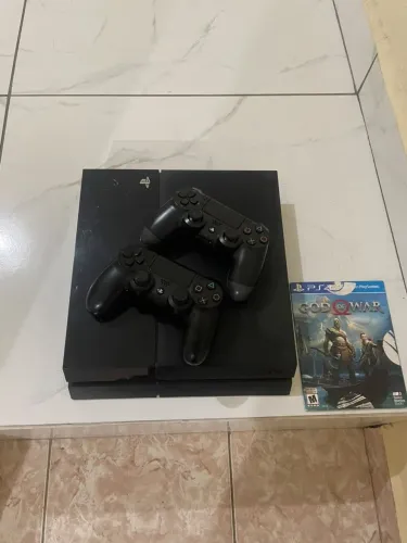 Playstation 4-Fat-500Gb-Aceito troca